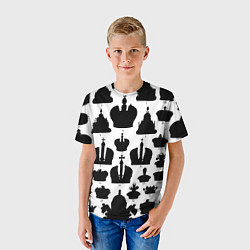 Футболка детская Символы власти, цвет: 3D-принт — фото 2