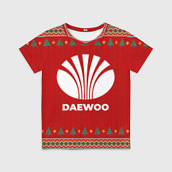 Футболка детская Daewoo new year, цвет: 3D-принт