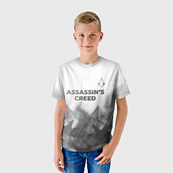Футболка детская Assassins Creed - white gradient посередине, цвет: 3D-принт — фото 2