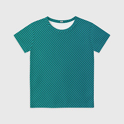 Детская футболка Бирюзовый перелив