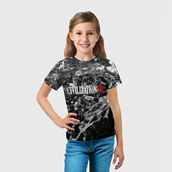 Футболка детская Civilization VII, цвет: 3D-принт — фото 2