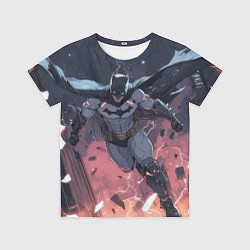 Футболка детская Полет Бэтмена, цвет: 3D-принт