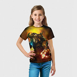 Футболка детская Дум - кибердемон, цвет: 3D-принт — фото 2