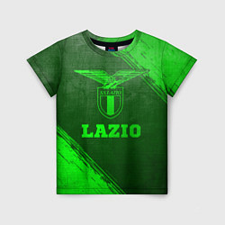 Футболка детская Lazio - green gradient, цвет: 3D-принт