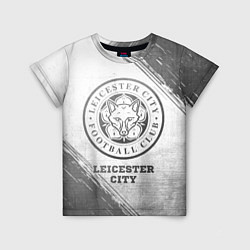 Футболка детская Leicester City - white gradient, цвет: 3D-принт