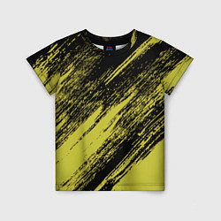 Футболка детская The color is black and yellow, цвет: 3D-принт