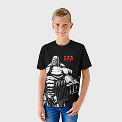 Футболка детская Fitness GYM - jock, цвет: 3D-принт — фото 2