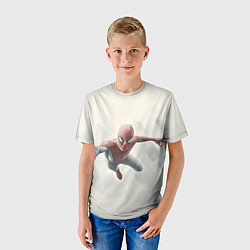 Футболка детская Человек паук в полете, цвет: 3D-принт — фото 2