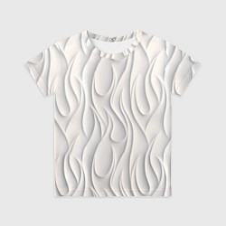Футболка детская Рельефный узор, цвет: 3D-принт