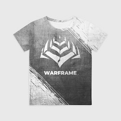 Футболка детская Warframe - grey gradient, цвет: 3D-принт