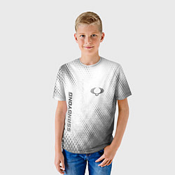 Футболка детская SsangYong - white gradient вертикально, цвет: 3D-принт — фото 2