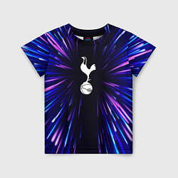 Футболка детская Tottenham neon energy, цвет: 3D-принт
