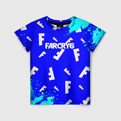 Футболка детская Farcry 6 pattern, цвет: 3D-принт
