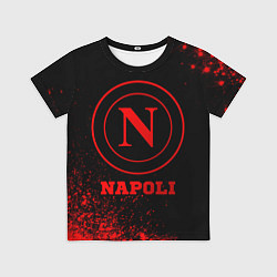 Футболка детская Napoli - red gradient, цвет: 3D-принт
