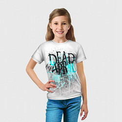 Футболка детская Dead by april краски, цвет: 3D-принт — фото 2