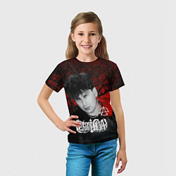 Футболка детская Сектор газа красный лес, цвет: 3D-принт — фото 2