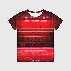 Футболка детская Красный ринг, цвет: 3D-принт