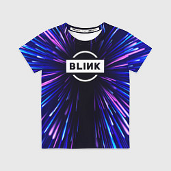 Футболка детская Blackpink neon energy, цвет: 3D-принт