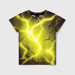 Футболка детская Color yellow black, цвет: 3D-принт