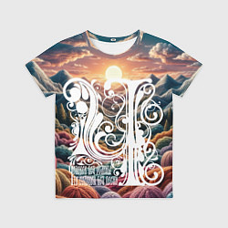 Футболка детская Родина в сердце, цвет: 3D-принт