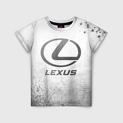 Футболка детская Lexus - white gradient, цвет: 3D-принт