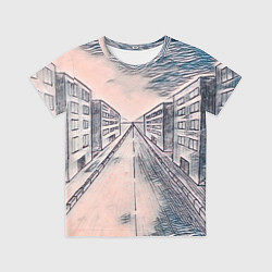 Футболка детская Сумрачный город, цвет: 3D-принт
