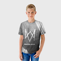 Футболка детская Watch Dogs - grey gradient, цвет: 3D-принт — фото 2