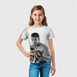 Футболка детская Young Muhammad Ali, цвет: 3D-принт — фото 2