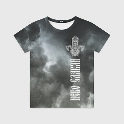 Футболка детская Славянский Перун - небо славян, цвет: 3D-принт