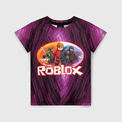 Футболка детская Roblox пероснажи, цвет: 3D-принт