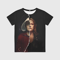 Футболка детская Джун Осборн - Рассказ служанки, цвет: 3D-принт