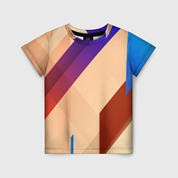 Футболка детская Multicolored, цвет: 3D-принт
