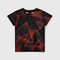 Футболка детская Triangles with dots, цвет: 3D-принт