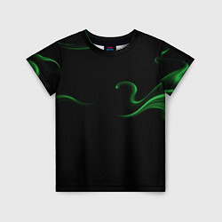 Футболка детская Color green abstraction, цвет: 3D-принт