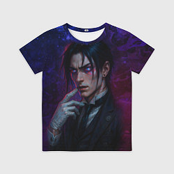 Футболка детская Себастьян Михаэлис реализм, цвет: 3D-принт