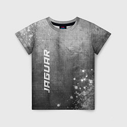 Футболка детская Jaguar - grey gradient вертикально, цвет: 3D-принт