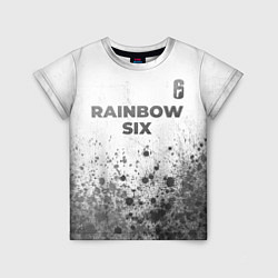 Футболка детская Rainbow Six - white gradient посередине, цвет: 3D-принт