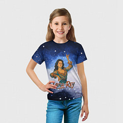 Футболка детская Lana Del Rey танцует, цвет: 3D-принт — фото 2