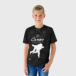 Футболка детская Самбо больше чем борьба, цвет: 3D-принт — фото 2