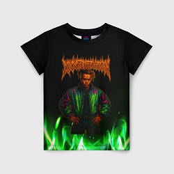Футболка детская XXXTentacion hardcore, цвет: 3D-принт
