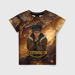 Футболка детская XXXTentacion anime style, цвет: 3D-принт