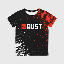 Футболка детская Раст - лого, цвет: 3D-принт