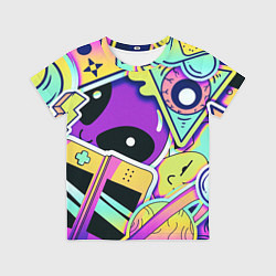 Футболка детская Пришелец, цвет: 3D-принт