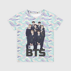 Футболка детская BTS совместное фото, цвет: 3D-принт