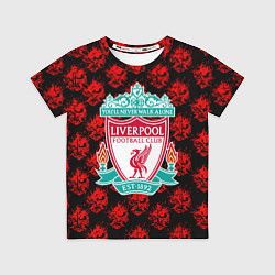 Футболка детская Liverpool samurai, цвет: 3D-принт