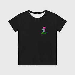 Футболка детская Night club neon, цвет: 3D-принт