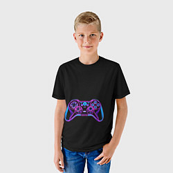 Футболка детская Gamepad, цвет: 3D-принт — фото 2