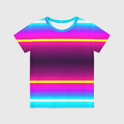 Футболка детская Color neon, цвет: 3D-принт