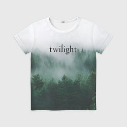 Футболка детская Twilight forest, цвет: 3D-принт