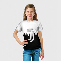 Футболка детская Ювентус команды, цвет: 3D-принт — фото 2